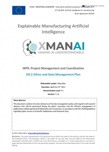D9.2: Ethics and Data Management Plan